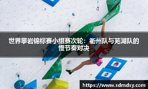 世界攀岩锦标赛小组赛次轮：衢州队与芜湖队的慢节奏对决